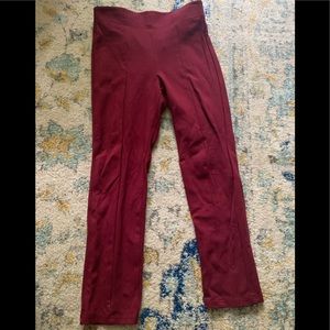 Vintage Funny Face Pants in Burgundy